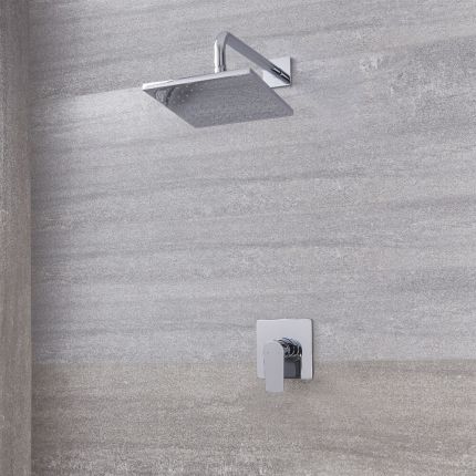 Mitigeur Mécanique - Pommeau 30x30cm - Harting Chromé