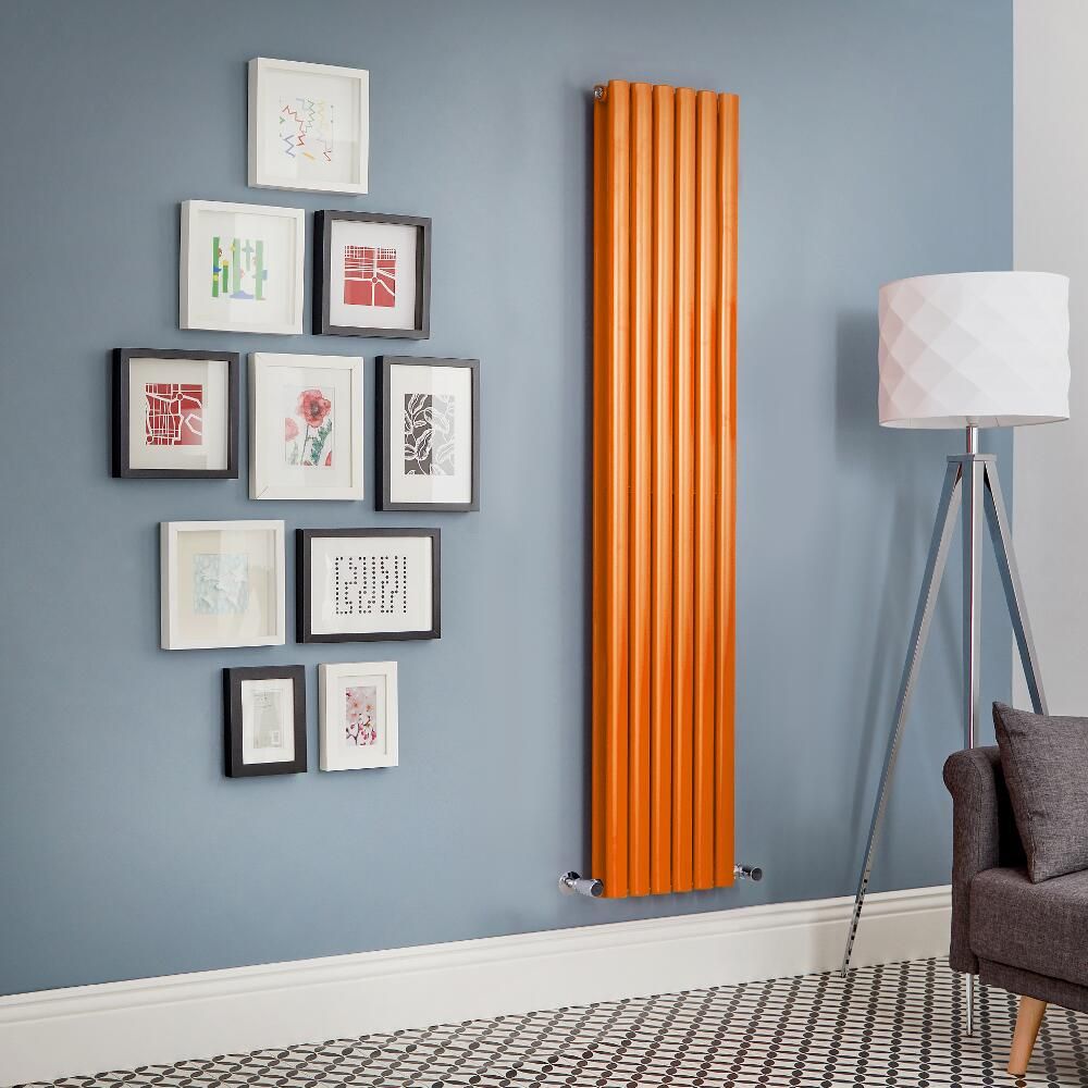 Radiateur design vertical – Orange – Choix de tailles - Vitality