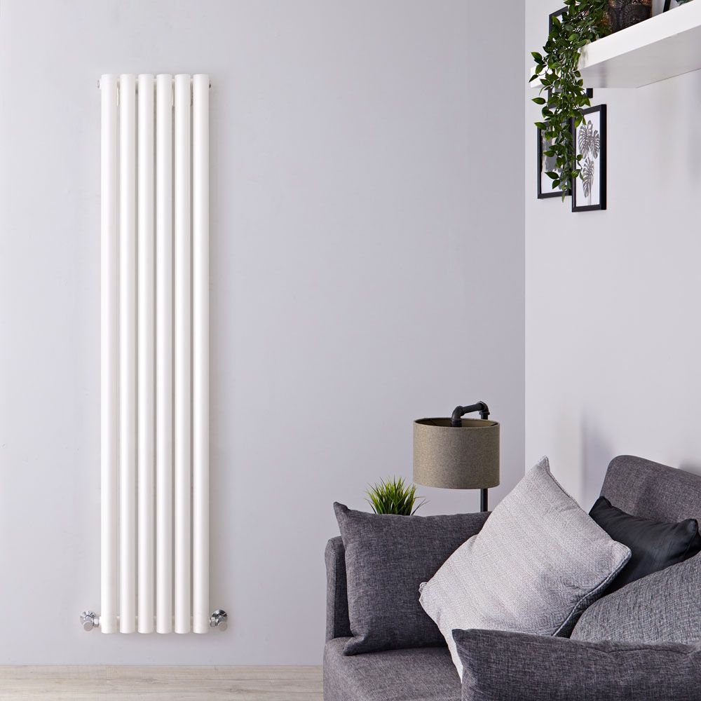 Radiateur design vertical – Blanc – 178 cm x 35,4 cm –  Savy
