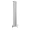 Radiateur vertical style fonte – Blanc – 150 cm x 20 cm – Triple rangs – Windsor