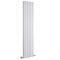 Radiateur design vertical – Blanc – 160 cm x 35,4 cm – Double rangs – Sloane