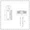 Convecteur horizontal design  – Anthracite – 60 cm x 100 cm – Double panneaux – Stelrad Vita Deco K2 par Hudson Reed
