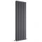 Radiateur design vertical – Anthracite – 178 cm x 59 cm – Double rangs - Vitality