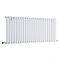 Radiateur design horizontal – 63,5 cm x 141,6 cm – Blanc – Vitality