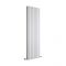 Radiateur design vertical - 160 cm x 56 cm - Blanc - Double rang - Delta