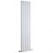 Radiateur design vertical – Blanc – 178 cm x 35,4 cm – Double rangs – Sloane