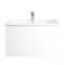 Meuble lavabo suspendu avec lavabo – Blanc – 60 cm - Newington