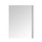 Miroir – Blanc mat – 70 cm x 50 cm - Newington