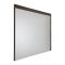 Miroir – Effet chêne foncé – 100 cm x 75 cm - Hoxton