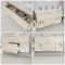 Meuble double vasque suspendu avec double plan vasque – Effet chêne clair – 120 cm – Hoxton