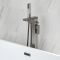 Mitigeur bain douche îlot moderne avec douchette – Gris métallisé - Orno