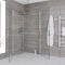 Cabine de douche d’angle à double porte pivotante – Choix de tailles - Portland