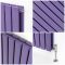 Radiateur design horizontal – Violet – 63,5 cm – Choix de largeurs - Delta