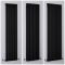 Radiateur design vertical noir - Choix de tailles - Vitality