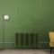Radiateur horizontal style fonte – Vert (Fern Green) - Triple rang – Choix de tailles – Windsor