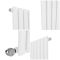 Radiateur design électrique horizontal – Blanc - 63,5 cm x 82,6 cm - Vitality