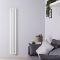 Radiateur design électrique vertical - Blanc – 160 cm x 23,6 cm x 7,8 cm - Vitality