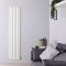 Radiateur design vertical – Blanc – 160 cm x 35,4 cm - Savy