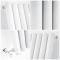 Radiateur design vertical – Blanc – Tailles multiples – Savy
