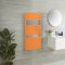 Sèche-serviettes design plat - Orange (Sunset Orange) - Choix de tailles - Lustro