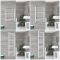 Sèche-serviettes électrique plat – Blanc – Choix de tailles et élément chauffant - Ive