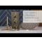 Pommeau de douche plafonnier encastré carré – 40 cm x 40 cm – Laiton brossé - Clarus