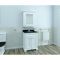 Armoire de toilette avec miroir – Blanc – 65 cm x 75 cm – RAK Washington x Hudson Reed