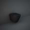 Cuvette WC suspendue moderne avec abattant à fermeture douce – Sans bride – Noir mat – RAK Feeling x Hudson Reed
