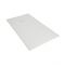 Receveur rectangulaire à effet texturé – Blanc mat – 110 cm x 70 cm - Rockwell