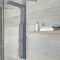 Colonne de douche exposée avec pommeau, douchette et buses hydromassantes – Anthracite - Alston