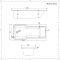 Baignoire rectangulaire avec pare-baignoire verre fumé et tabliers – 170 cm x 75 cm – Sandford