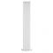 Radiateur design vertical – Blanc – 140 cm x 23,6 cm – Vitality