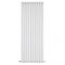 Radiateur design vertical - 140 cm x 59 cm - Blanc - Double rang - Vitality