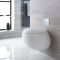Pack WC suspendu moderne – Bâti-support – Blanc - Choix de plaque de déclenchement - Langtree