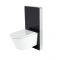 WC japonais Hirayu avec meuble – 50 cm – Noir – Saru