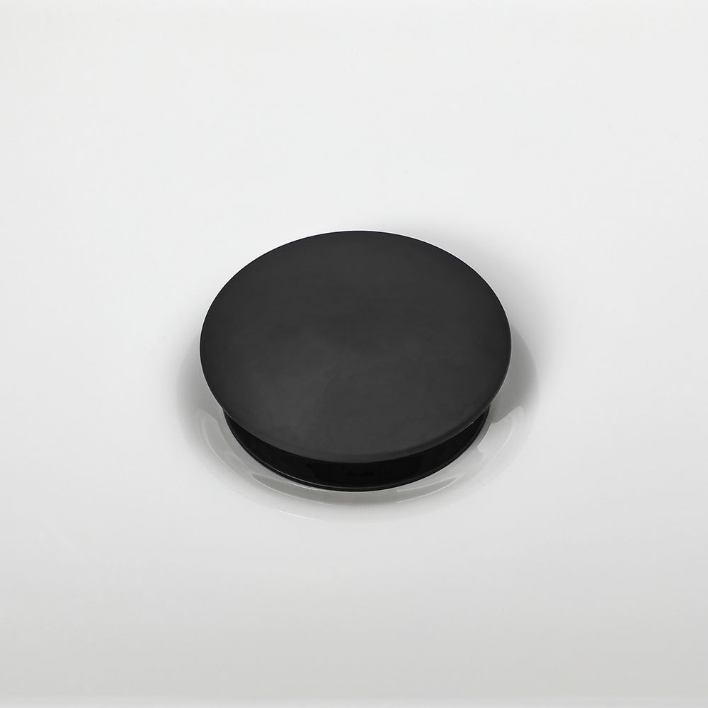 Bonde de lavabo click clack Forever H90 mm universelle noir mat -  Iperceramica