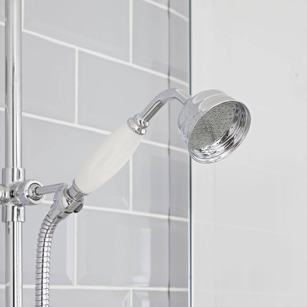 Colonne de douche avec mitigeur thermostatique HOOP chromé