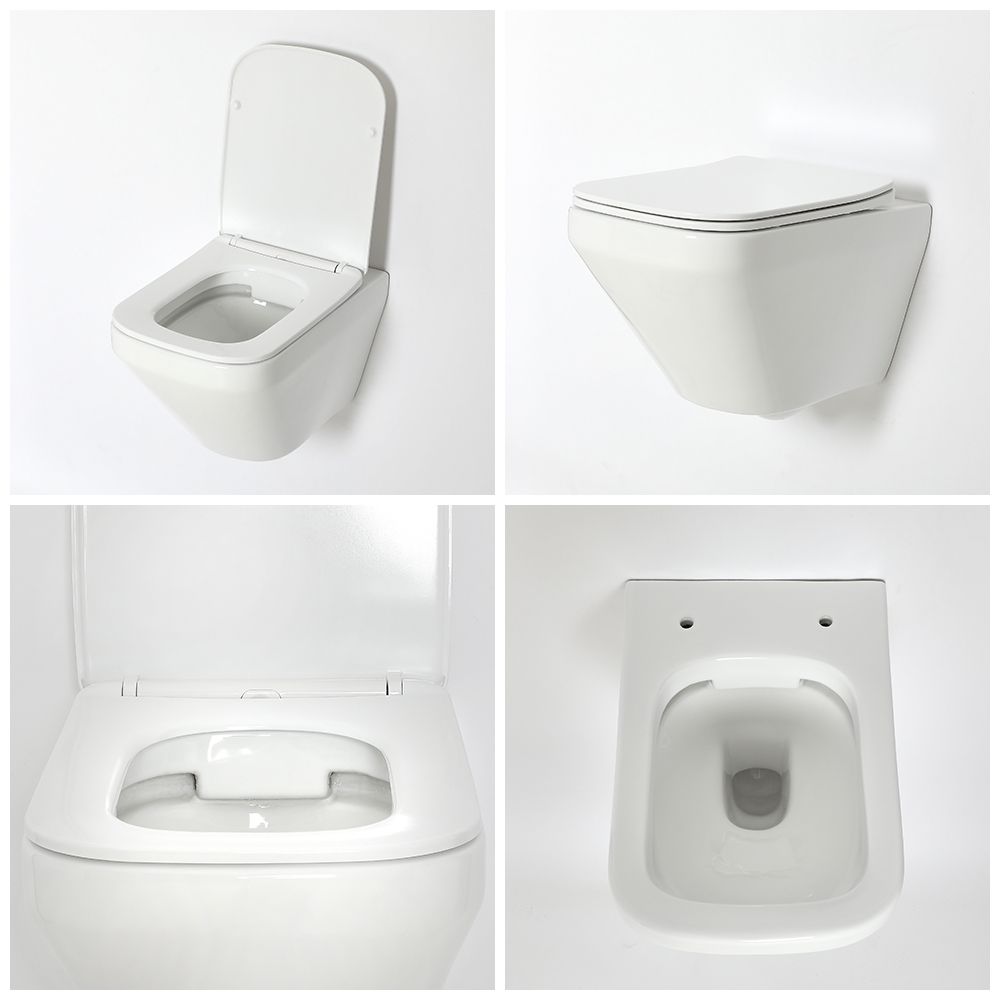 WC japonais Hirayu à poser avec meuble - 50 cm - Blanc - Saru