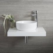 BONADE robinet salle de bain Mitigeur lavabo Col monotrou en 59 laiton mélangeur