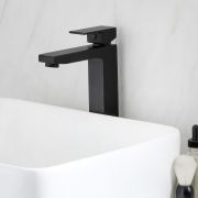 Siphon lavabo droit luxe laiton design 35 cm chrome noir brosse  HYDROTHERAPIE - MS3475 Chromé noir brossé - Achat/Vente ONDYNA MS3475