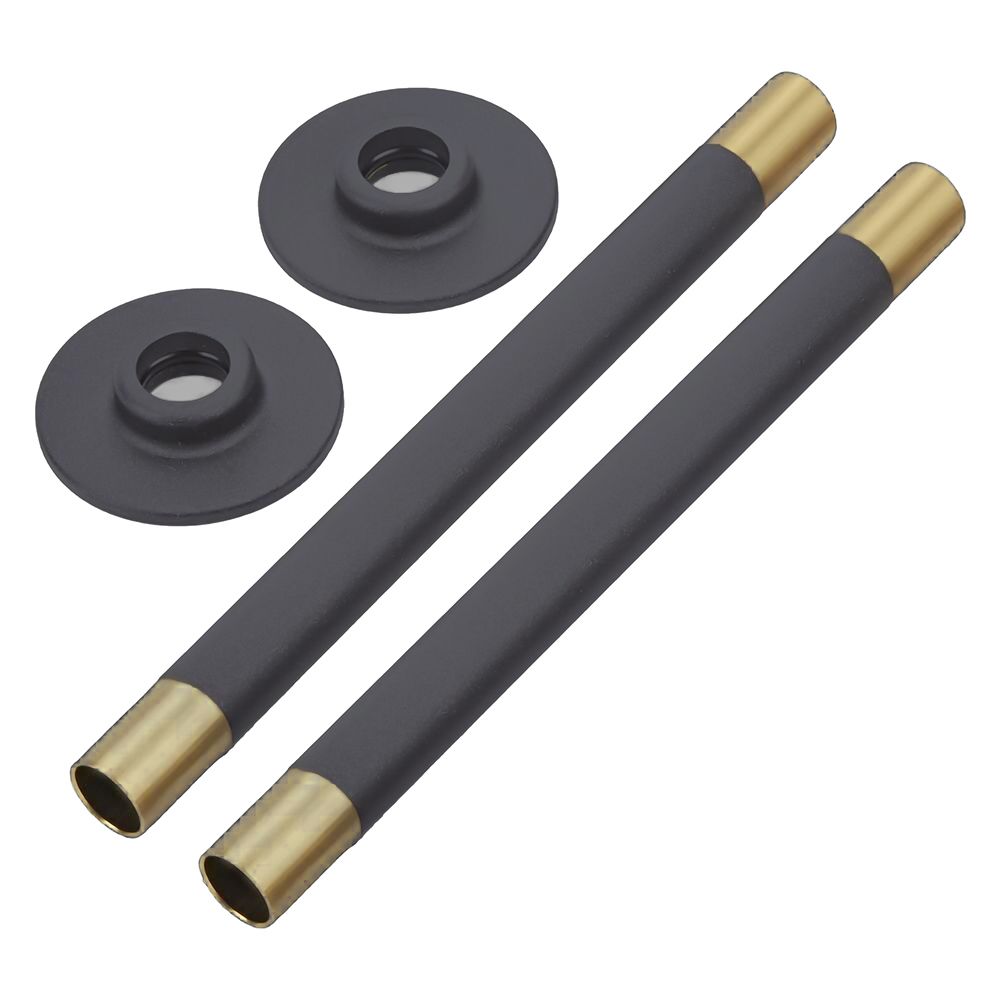 Raccords de tuyauterie (paire) - Anthracite