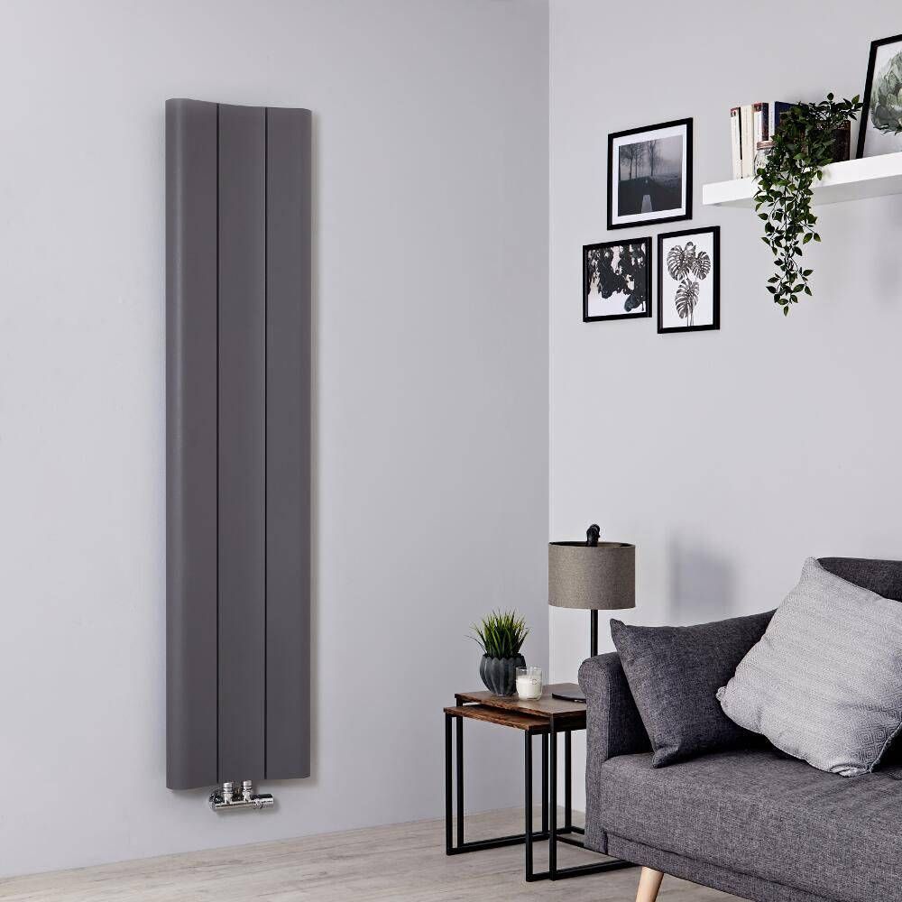 Radiateur design vertical aluminium – Choix de tailles et de finitions - Aloa