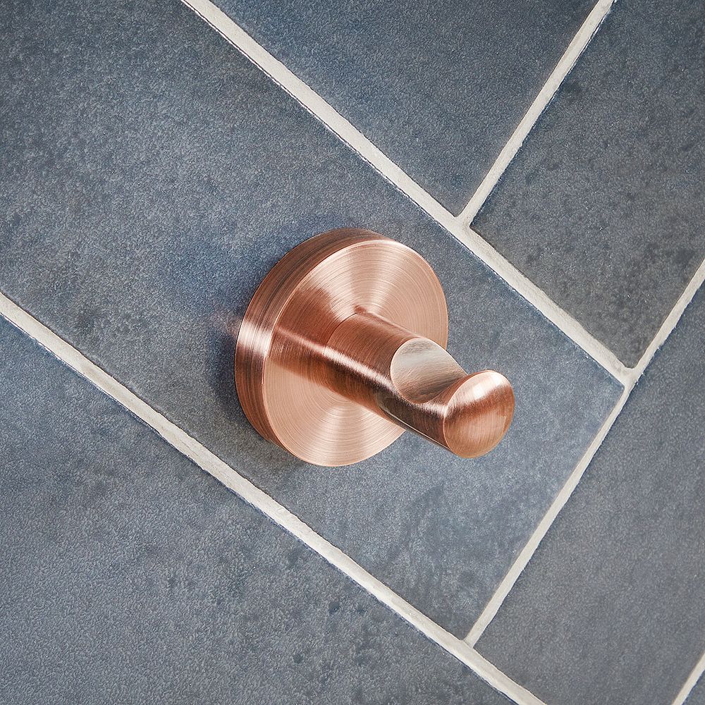Patère porte-peignoir moderne – Cuivré - Eris