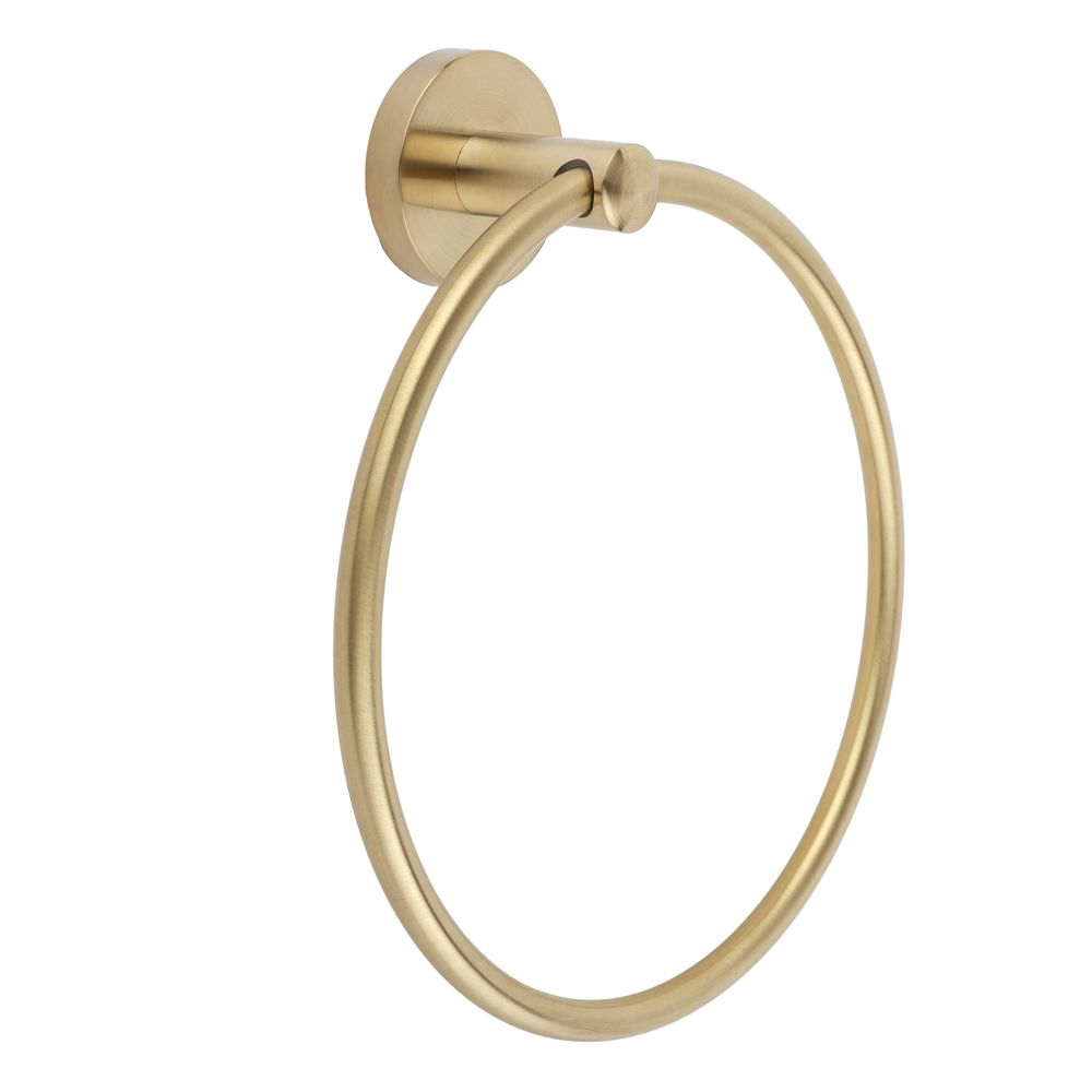 Anneau porte-serviette - Or satiné - Ayanna