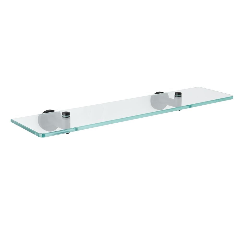 Étagère en verre moderne – Noir mat - Nox