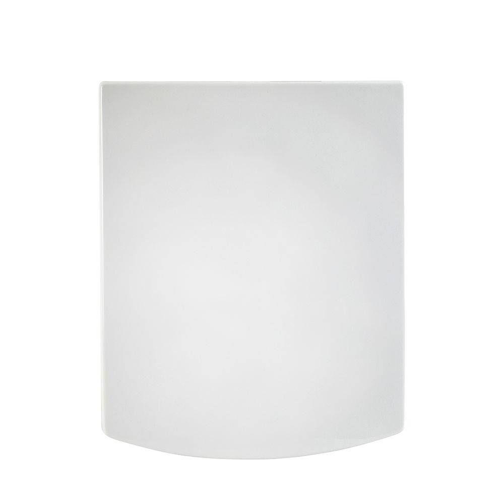 Abattant WC Rond Fermeture Douce Blanc - Siège Toilette Avec Fixation, Facile à Installer, Design Universel
