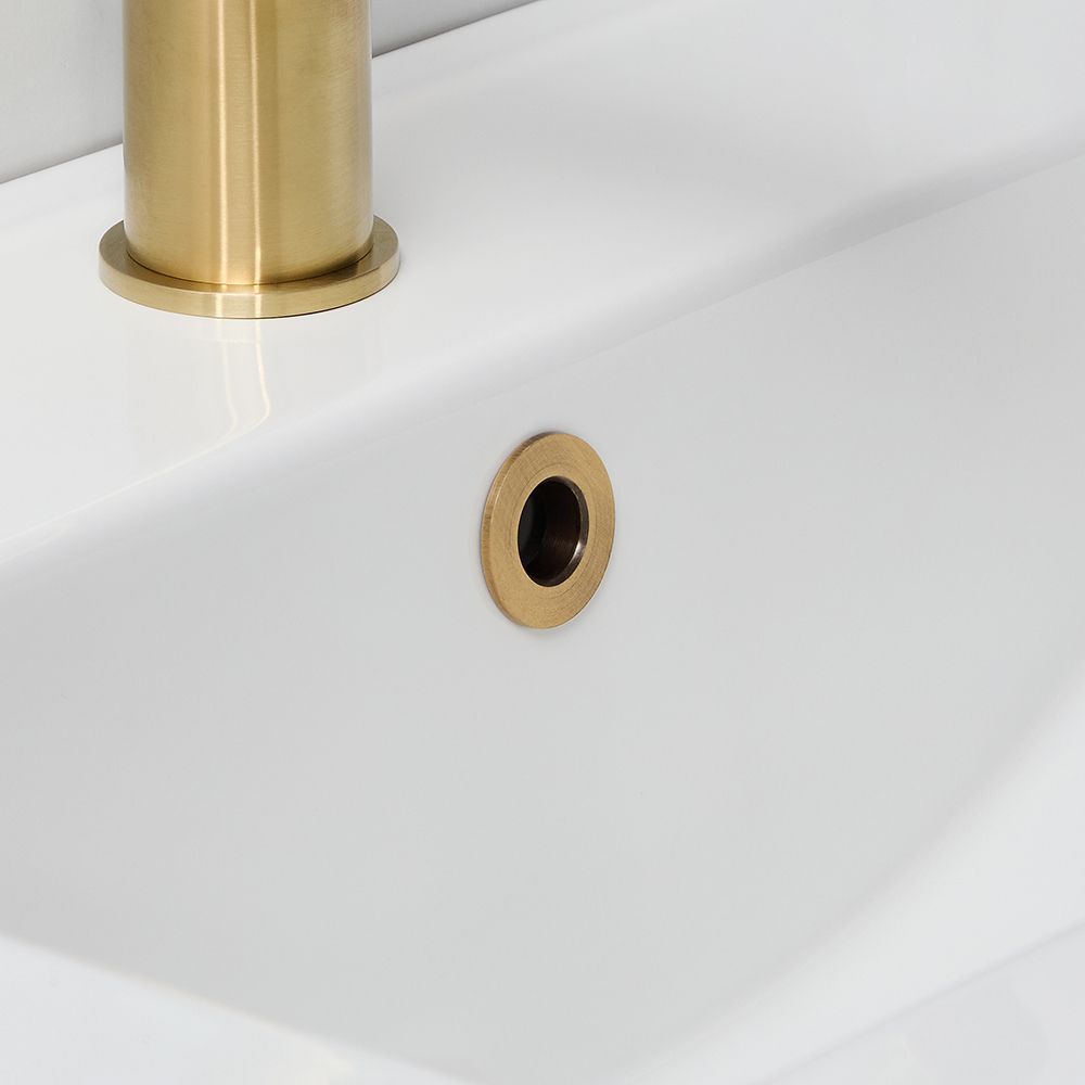 Bague pour trop-plein de lavabo – Choix de finitions