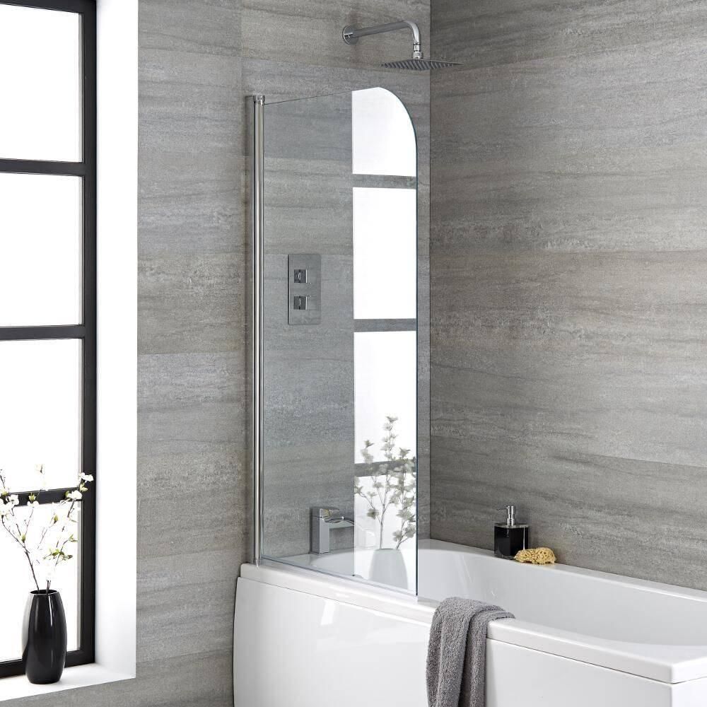 Pare baignoire arrondi – Choix de finitions
