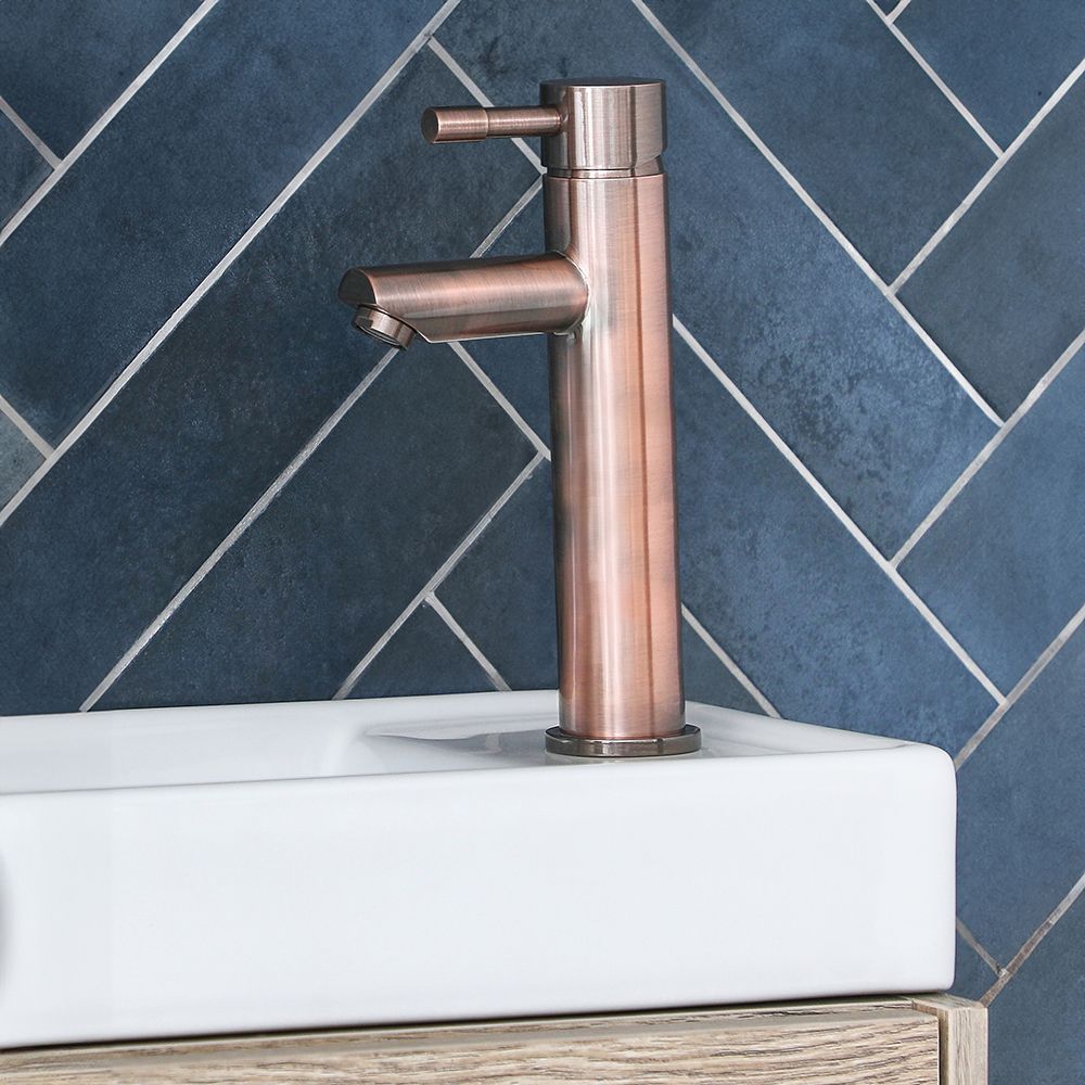 Mitigeur lavabo monotrou – Bronze brossé – Amara