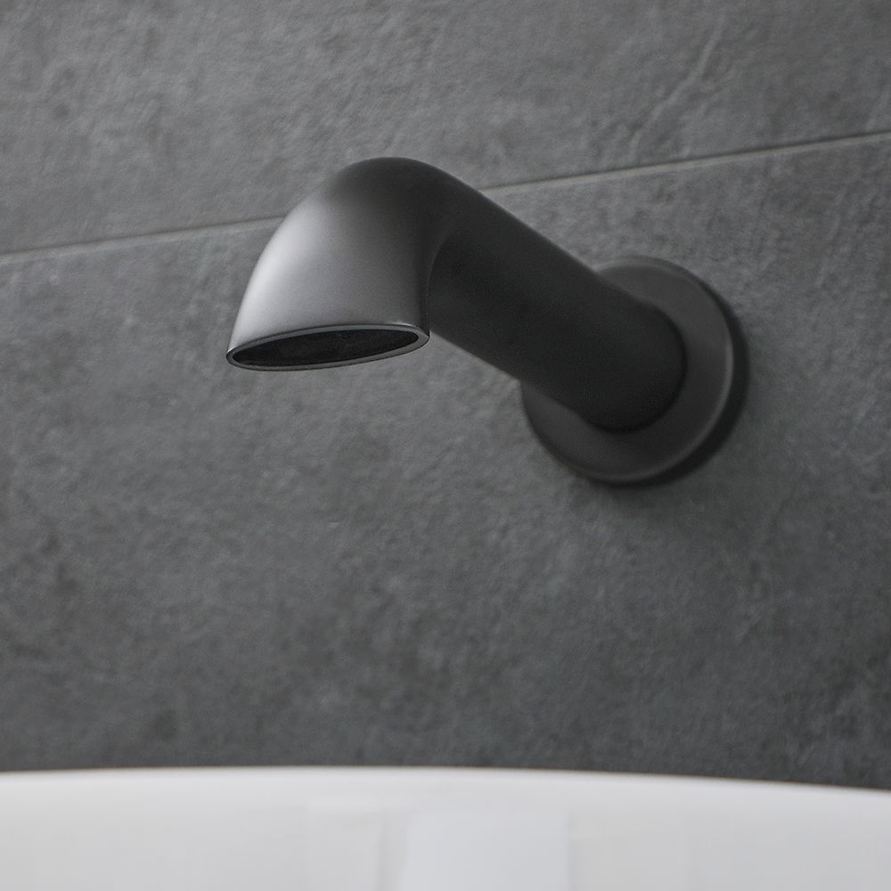Bec verseur baignoire mural rétro – Noir - Elizabeth